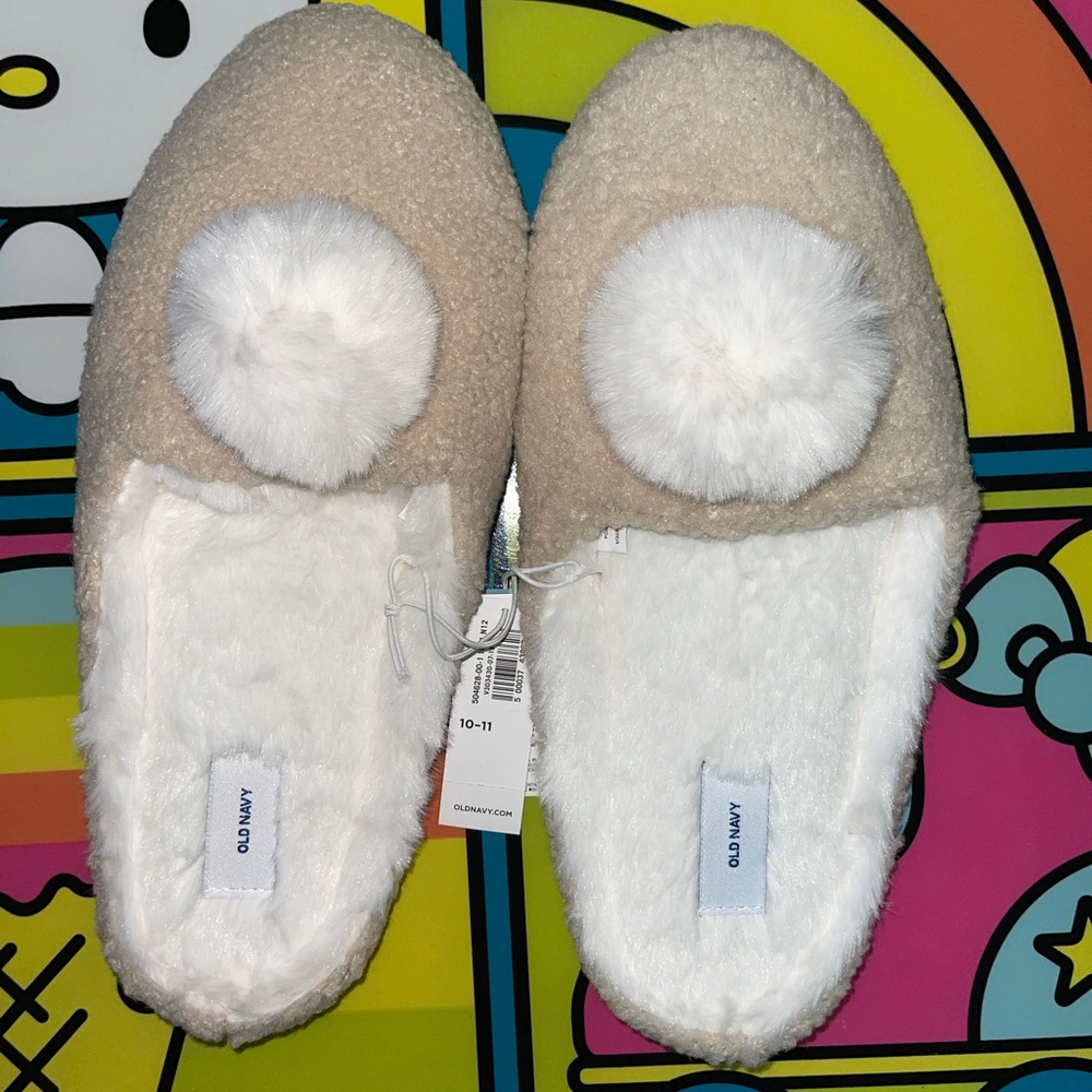 Old navy warm fuzzy slippers